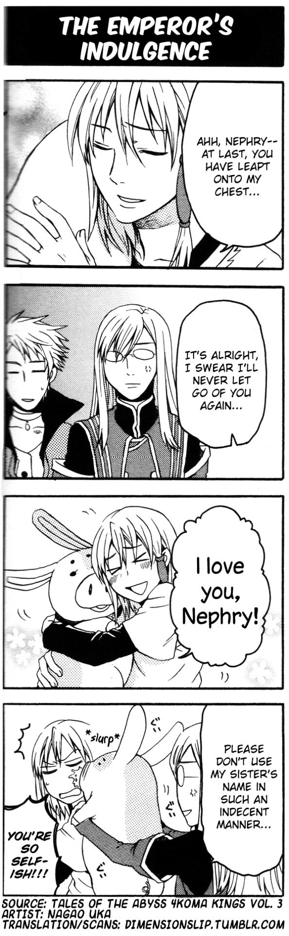 Tales Of The Abyss 4Koma Kings - Chapter 92 : V3 The Emperor's Indulgence