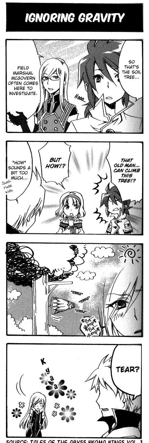 Tales Of The Abyss 4Koma Kings - Chapter 88 : V3 Ignoring Gravity