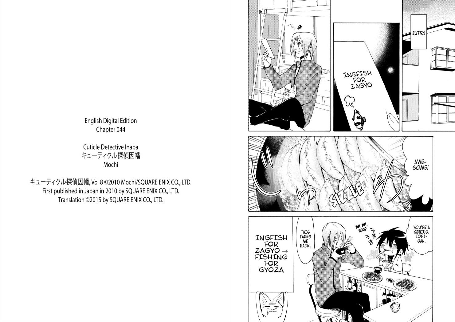 Cuticle Tantei Inaba - Vol.1 Chapter 44