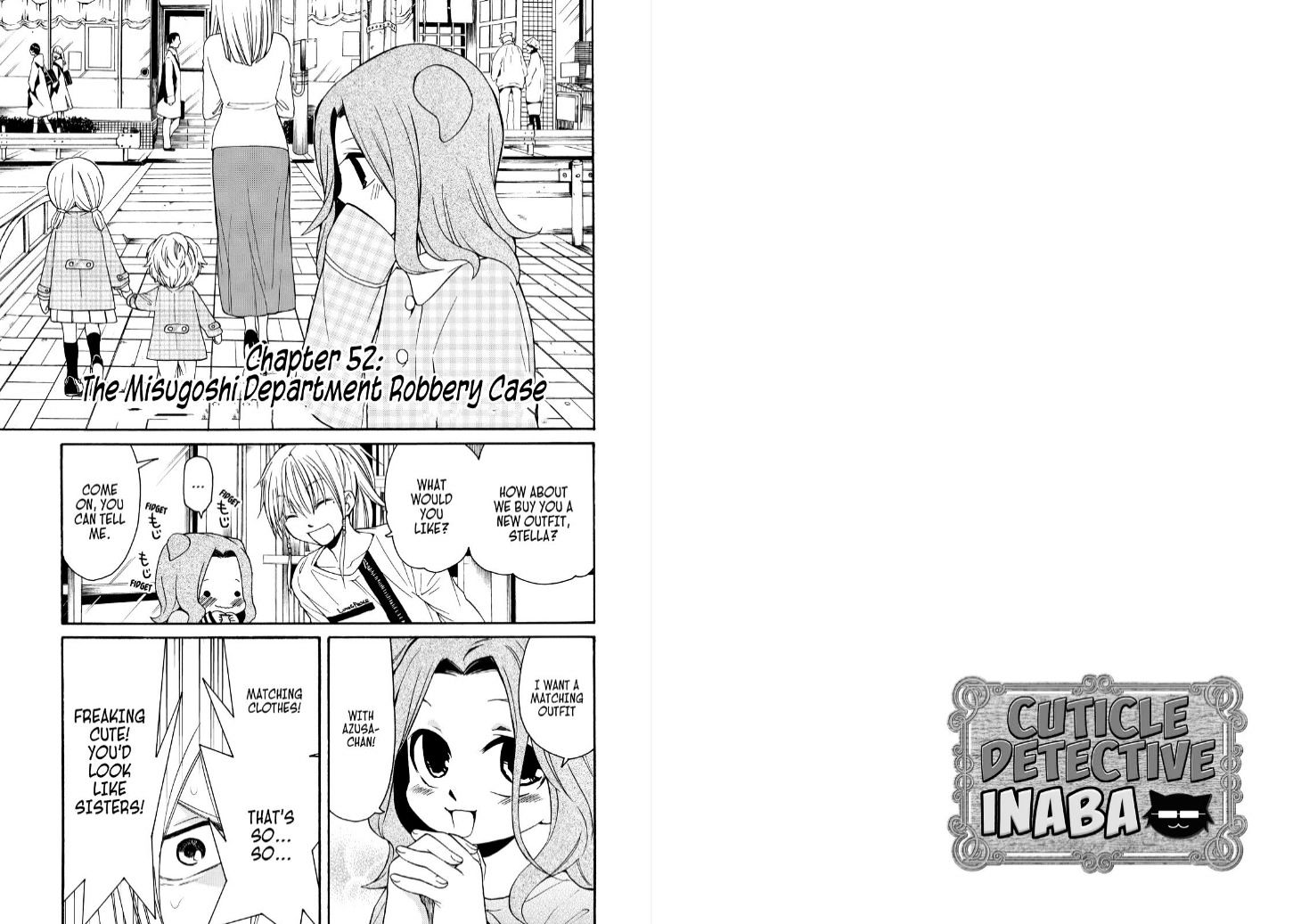 Cuticle Tantei Inaba - Vol.1 Chapter 52