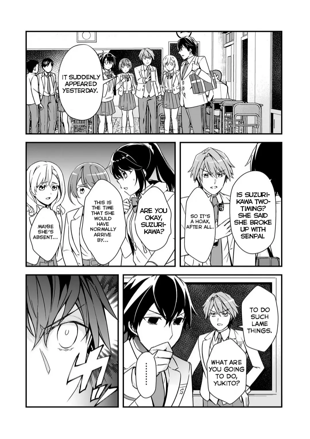 The Girls Who Traumatized Me Keep Glancing At Me, But Alas, It’s Too Late - Vol.3 Chapter 13: Childhood Friend