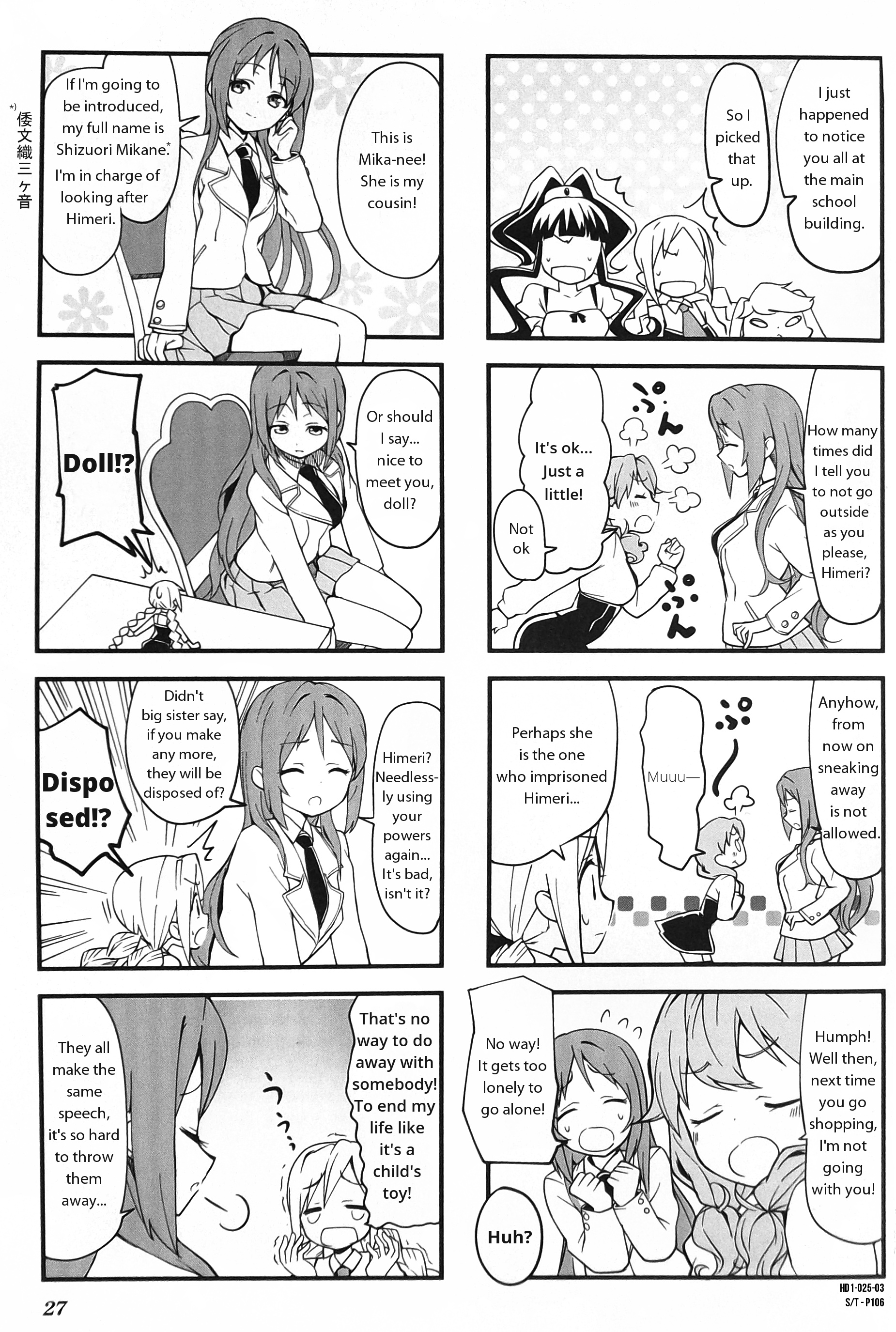 Haiko Dolls - Vol.1 Chapter 3