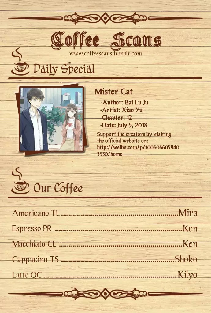 Mister Cat - Chapter 12: Weekends And Cats