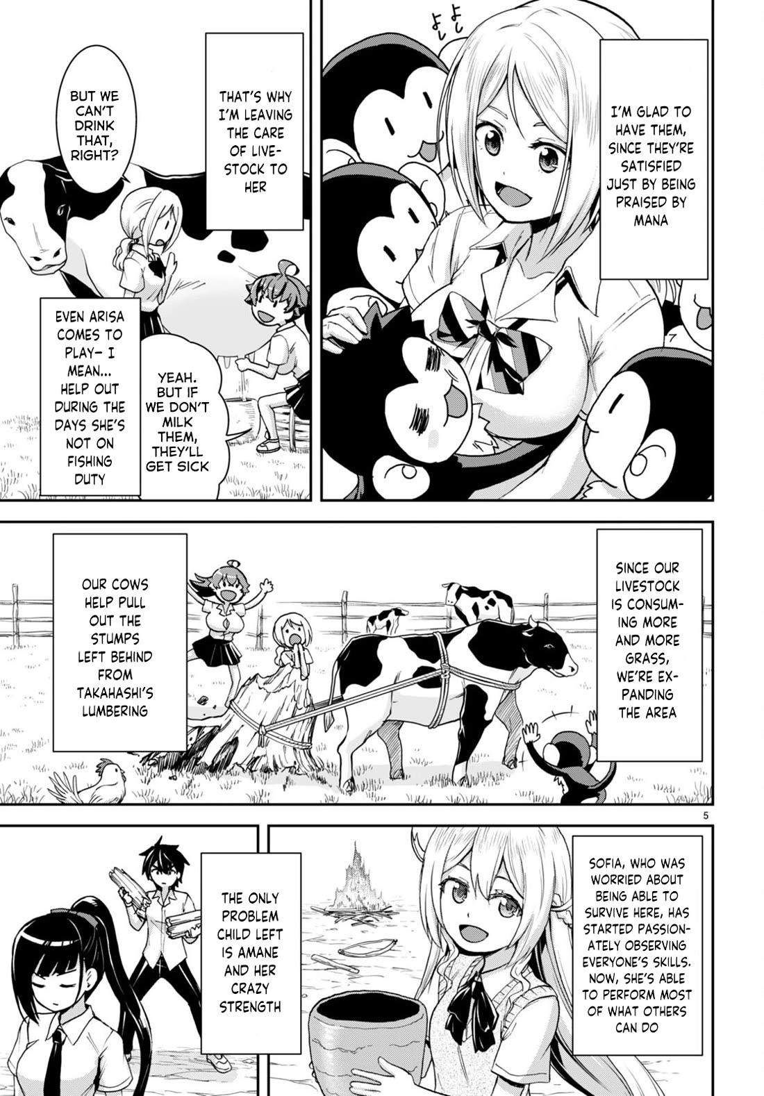 Isekai Yurutto Survival Seikatsu: Gakkou No Minna To Isekai No Mujintou Ni Tenishitakedo Ore Dake Rakushou Desu - Chapter 24