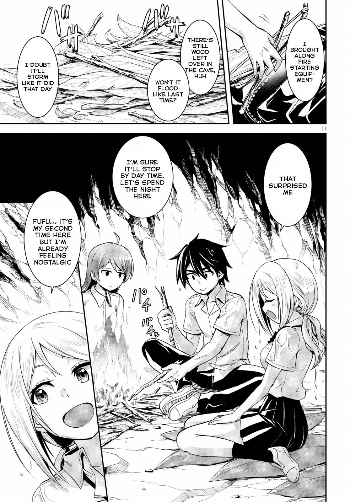 Isekai Yurutto Survival Seikatsu: Gakkou No Minna To Isekai No Mujintou Ni Tenishitakedo Ore Dake Rakushou Desu - Chapter 14