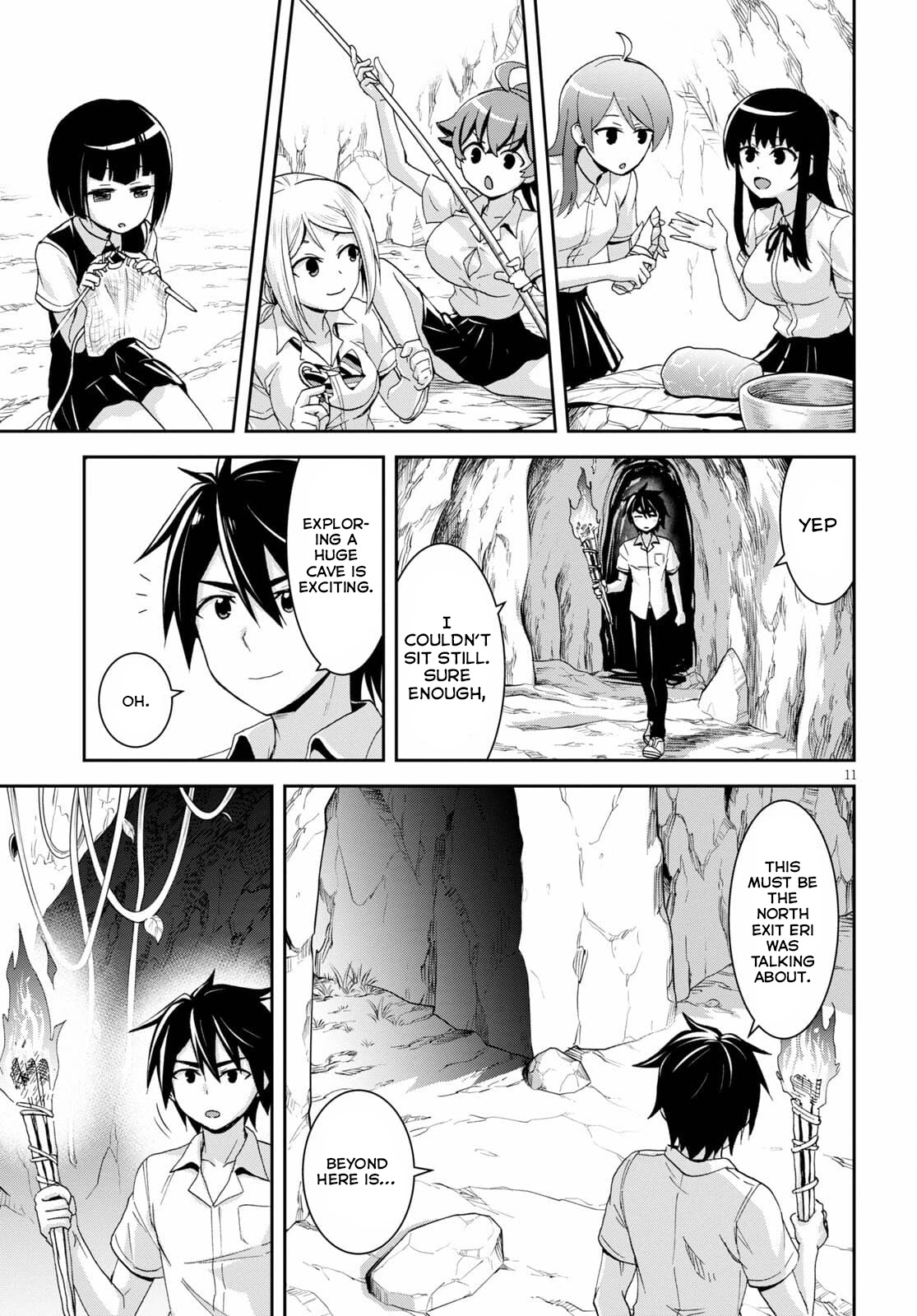 Isekai Yurutto Survival Seikatsu: Gakkou No Minna To Isekai No Mujintou Ni Tenishitakedo Ore Dake Rakushou Desu - Chapter 11