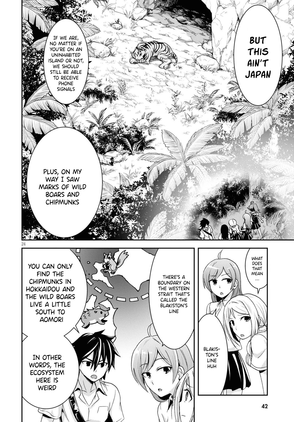 Isekai Yurutto Survival Seikatsu: Gakkou No Minna To Isekai No Mujintou Ni Tenishitakedo Ore Dake Rakushou Desu - Chapter 1