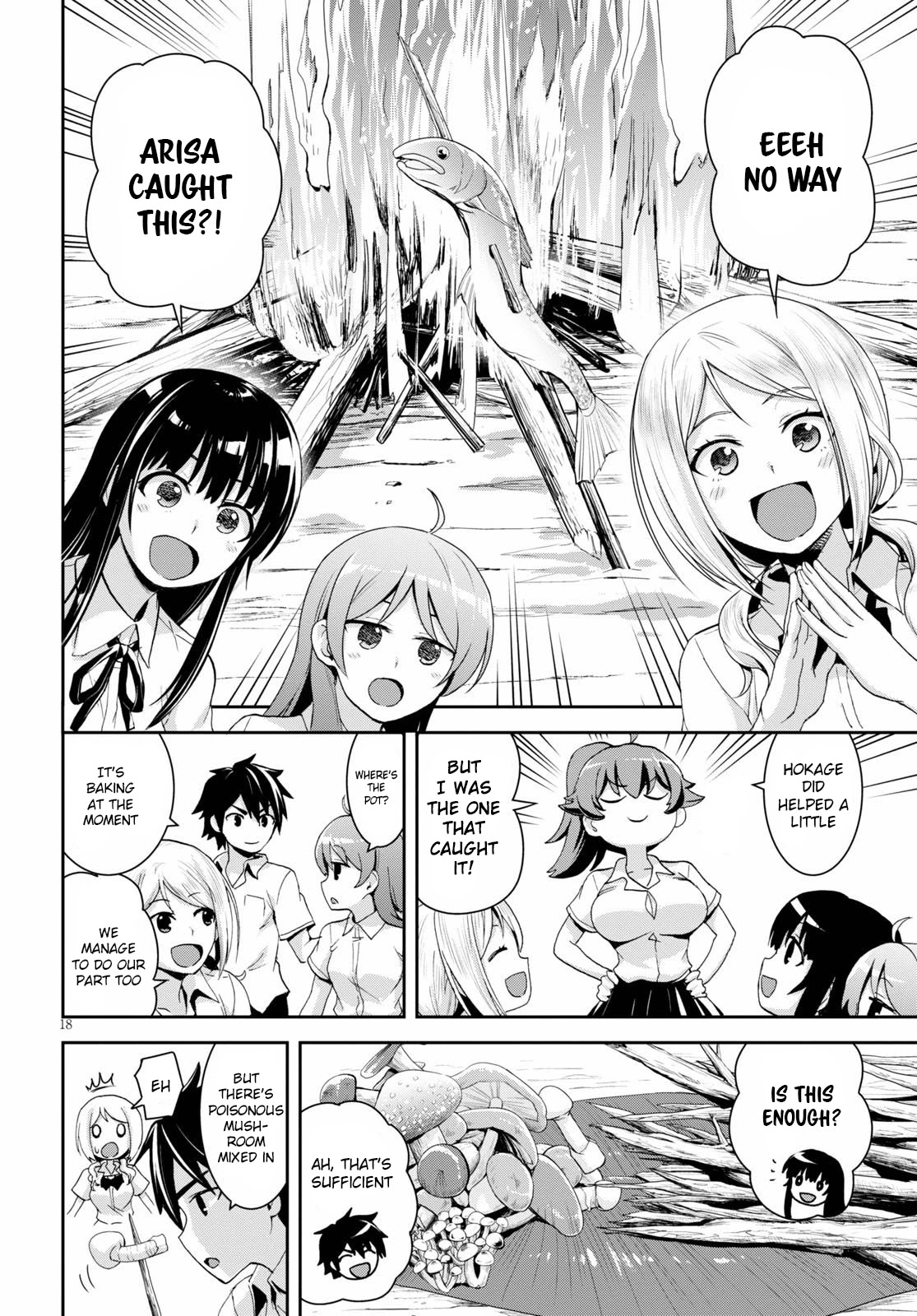 Isekai Yurutto Survival Seikatsu: Gakkou No Minna To Isekai No Mujintou Ni Tenishitakedo Ore Dake Rakushou Desu - Chapter 4