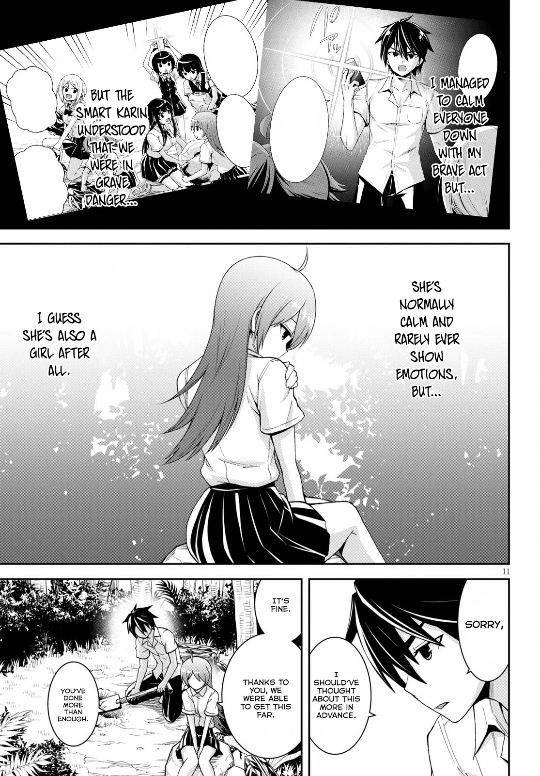 Isekai Yurutto Survival Seikatsu: Gakkou No Minna To Isekai No Mujintou Ni Tenishitakedo Ore Dake Rakushou Desu - Chapter 9