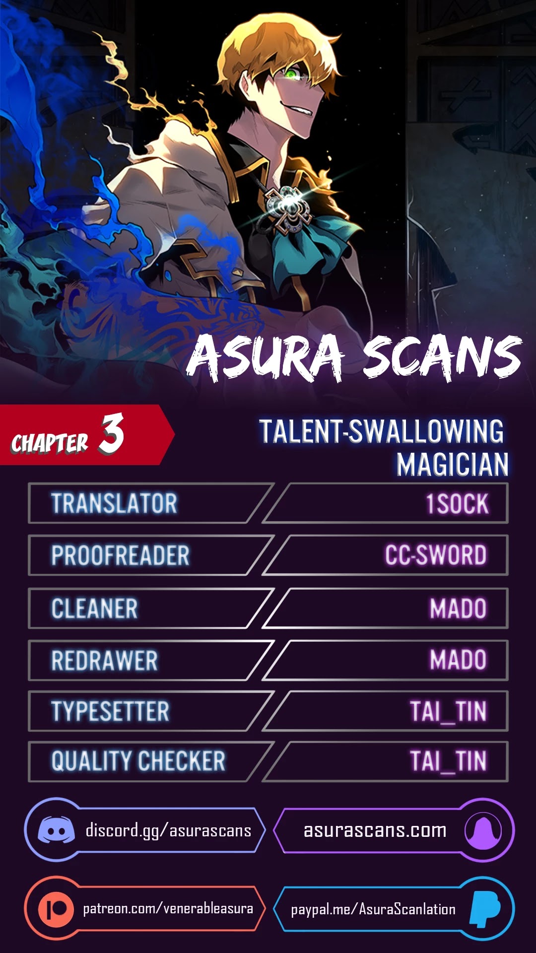 Talent-Swallowing Magician - Chapter 3