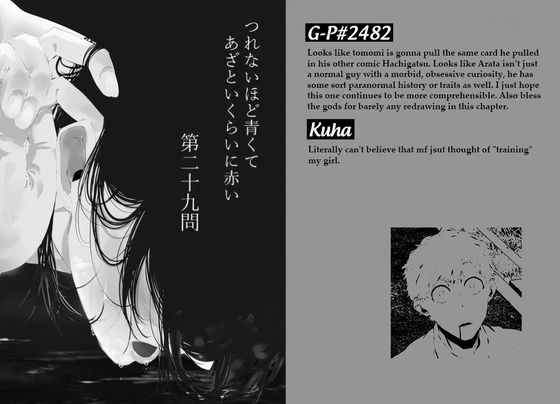 Tsurenai Hodo Aokute Azatoi Kurai Ni Akai - Vol.2 Chapter 10: Q10: Where Is The Deep Sea?