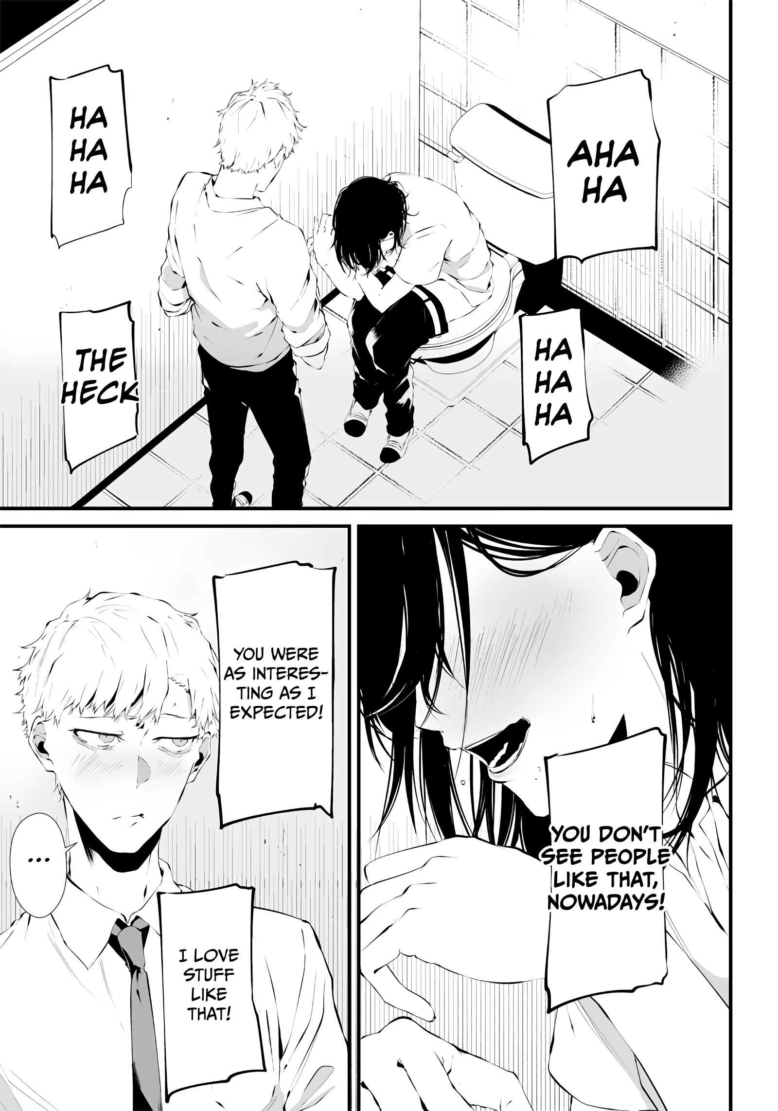 Tsurenai Hodo Aokute Azatoi Kurai Ni Akai - Vol.1 Chapter 1: Q1: Red Or Blue?