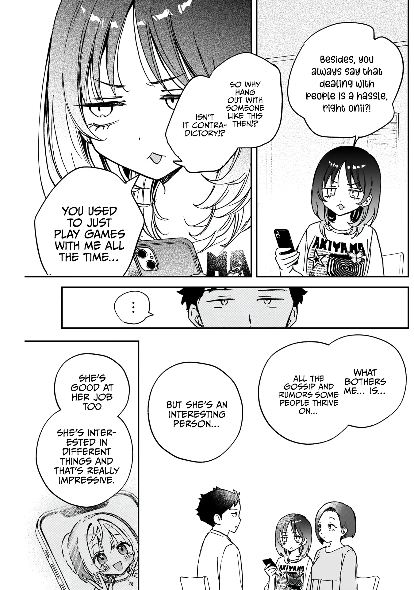 Noa-Senpai Wa Tomodachi. - Vol.4 Chapter 37: Rihito And His Little Sister