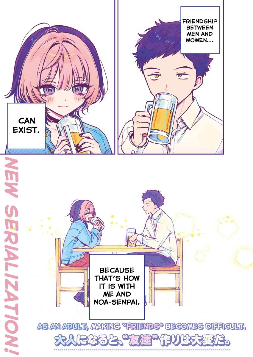 Noa-Senpai Wa Tomodachi. - Chapter 1