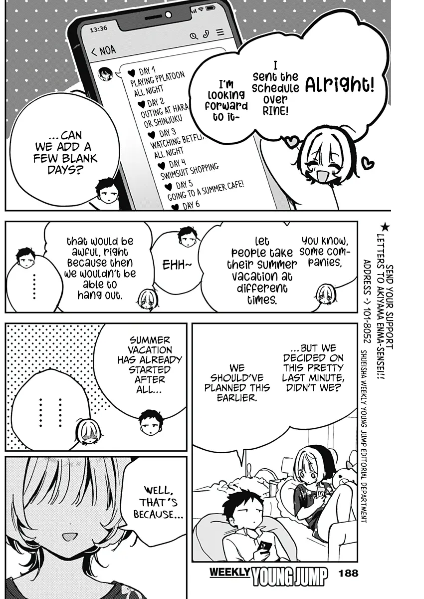 Noa-Senpai Wa Tomodachi. - Chapter 30: Noa-Senpai And Summer Vacation Plans