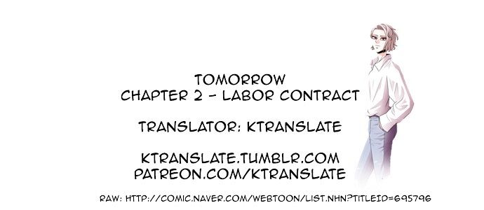 Tomorrow (Llama) - Chapter 2 : Employment Contract