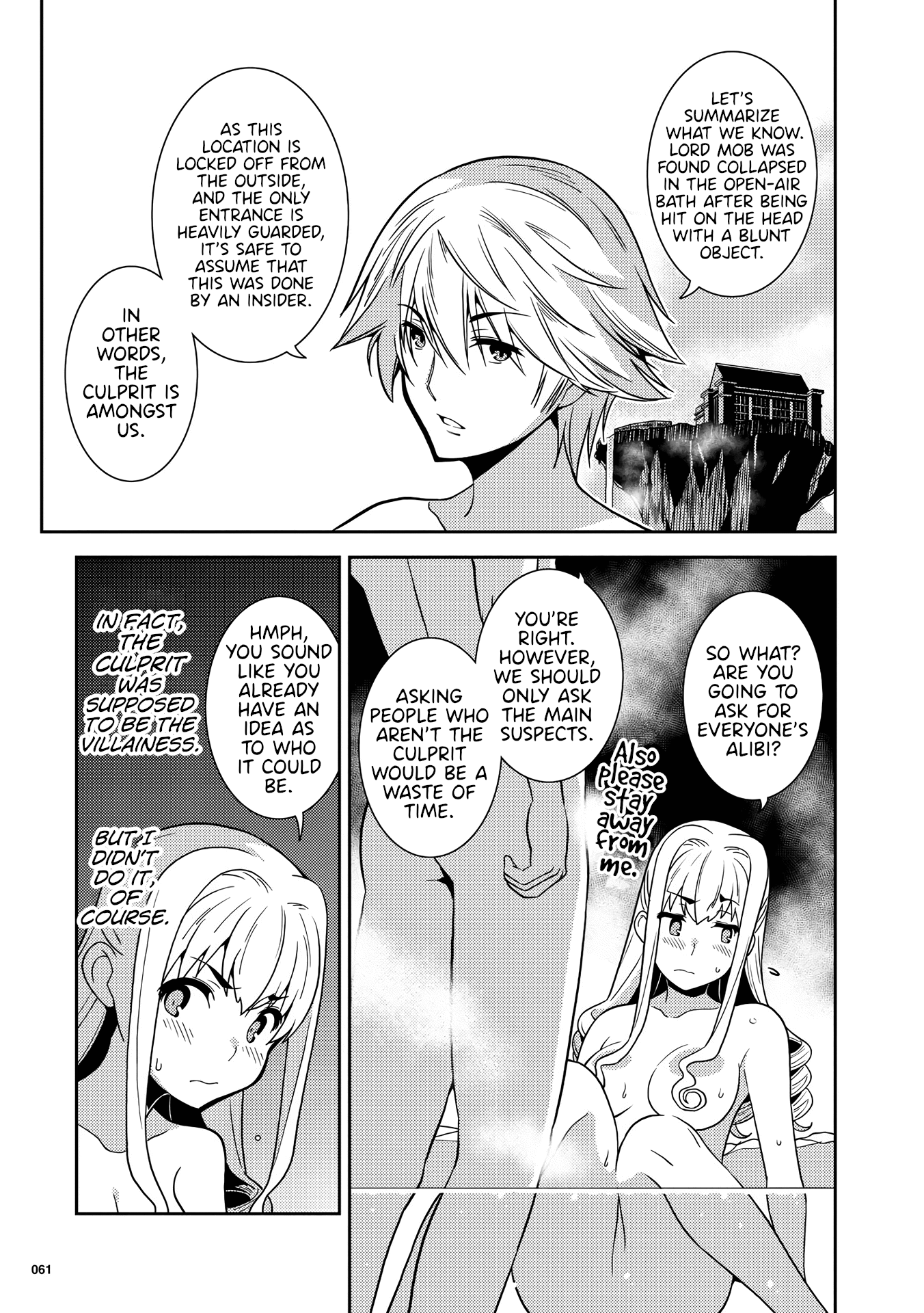 Girls From Different Worlds - Chapter 3: The Legendary Villainess Hot Spring Murder Case!