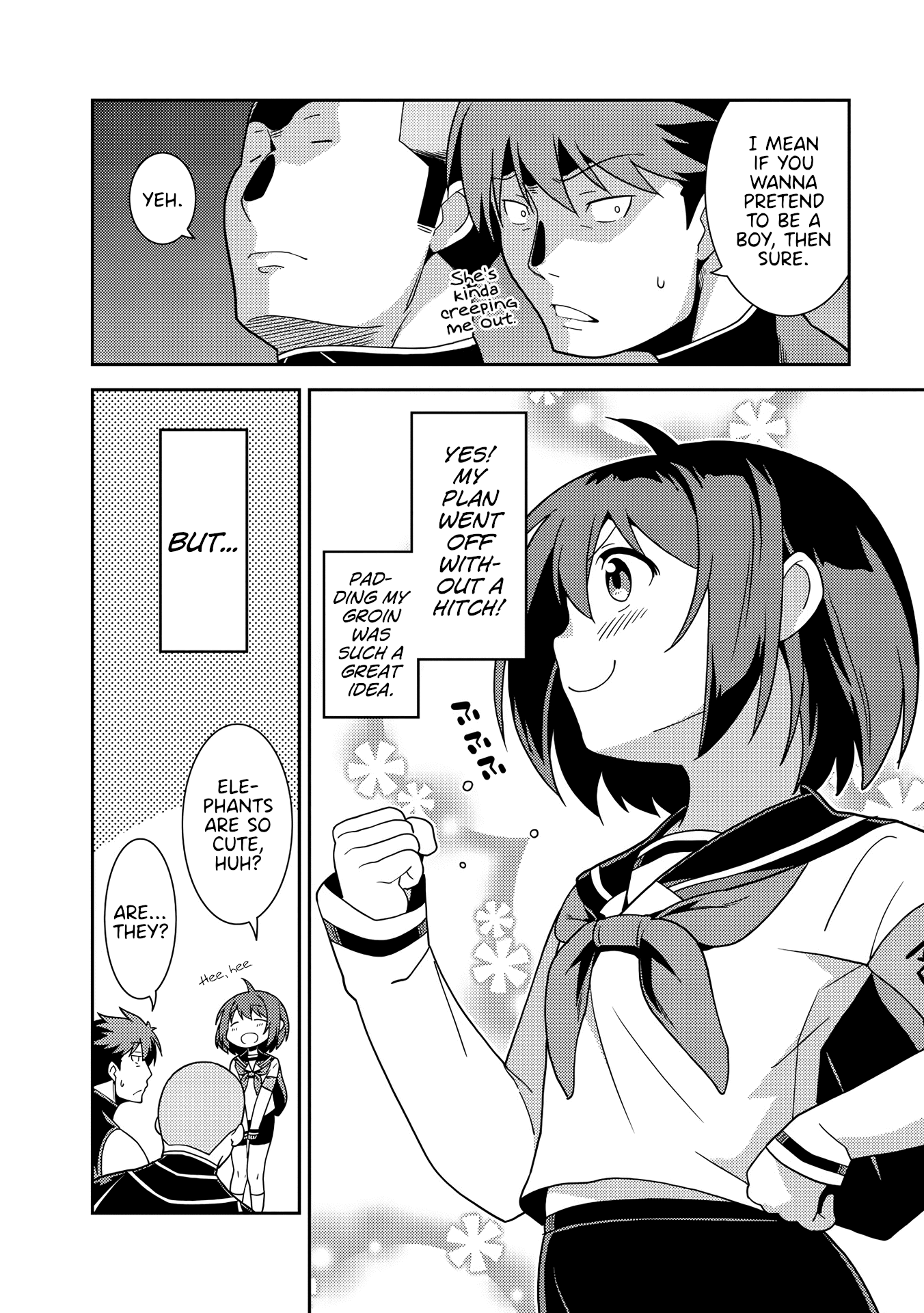 Girls From Different Worlds - Chapter 1: Hero-Chan Can't Admit It!