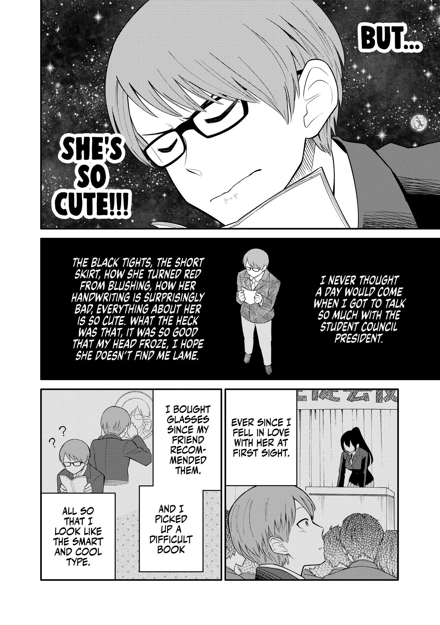 Kimajime Seito Kaichou Wa Koi Ni Azato Sugiru - Vol.1 Chapter 1: Azatosano-Sakinite