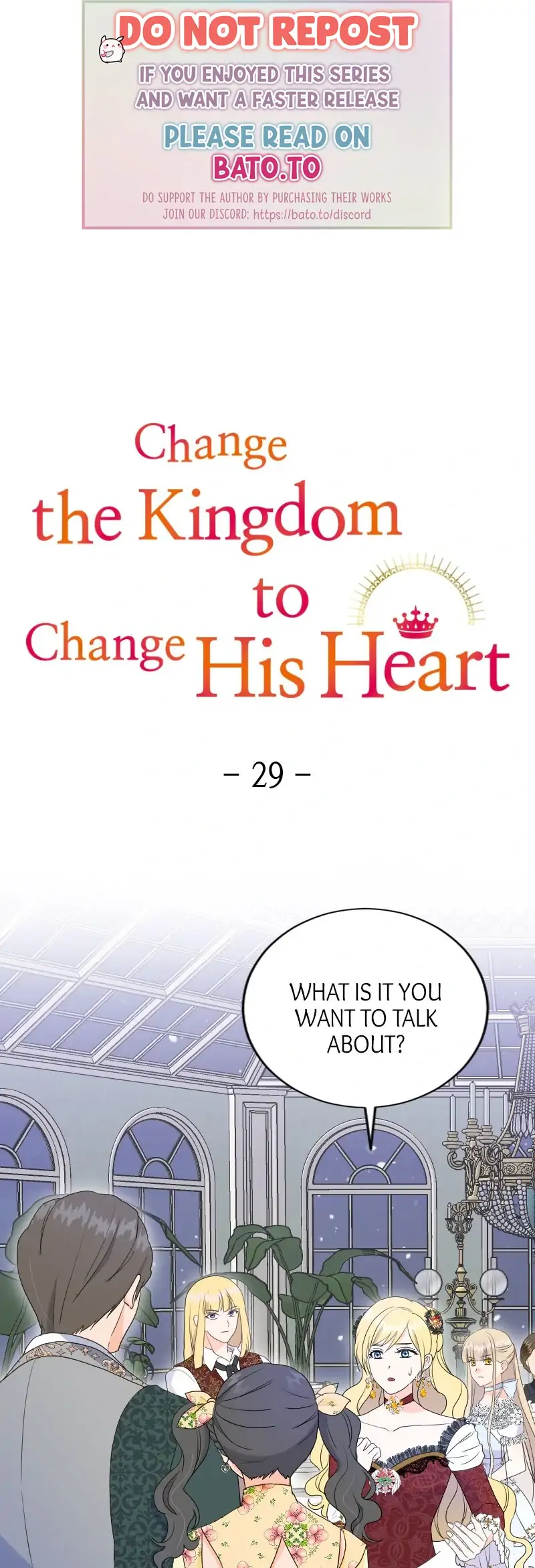 Change The Kingdom To Change His Heart - Chapter 29