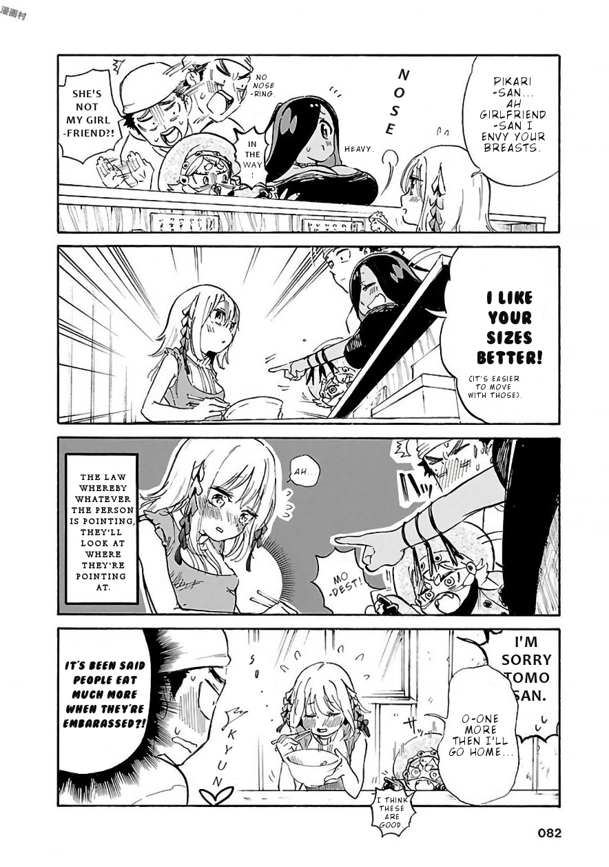 Pikari-Chan Wa Nakanaka Shinanai! - Vol.1 Chapter 6: Boobs X So Hungry