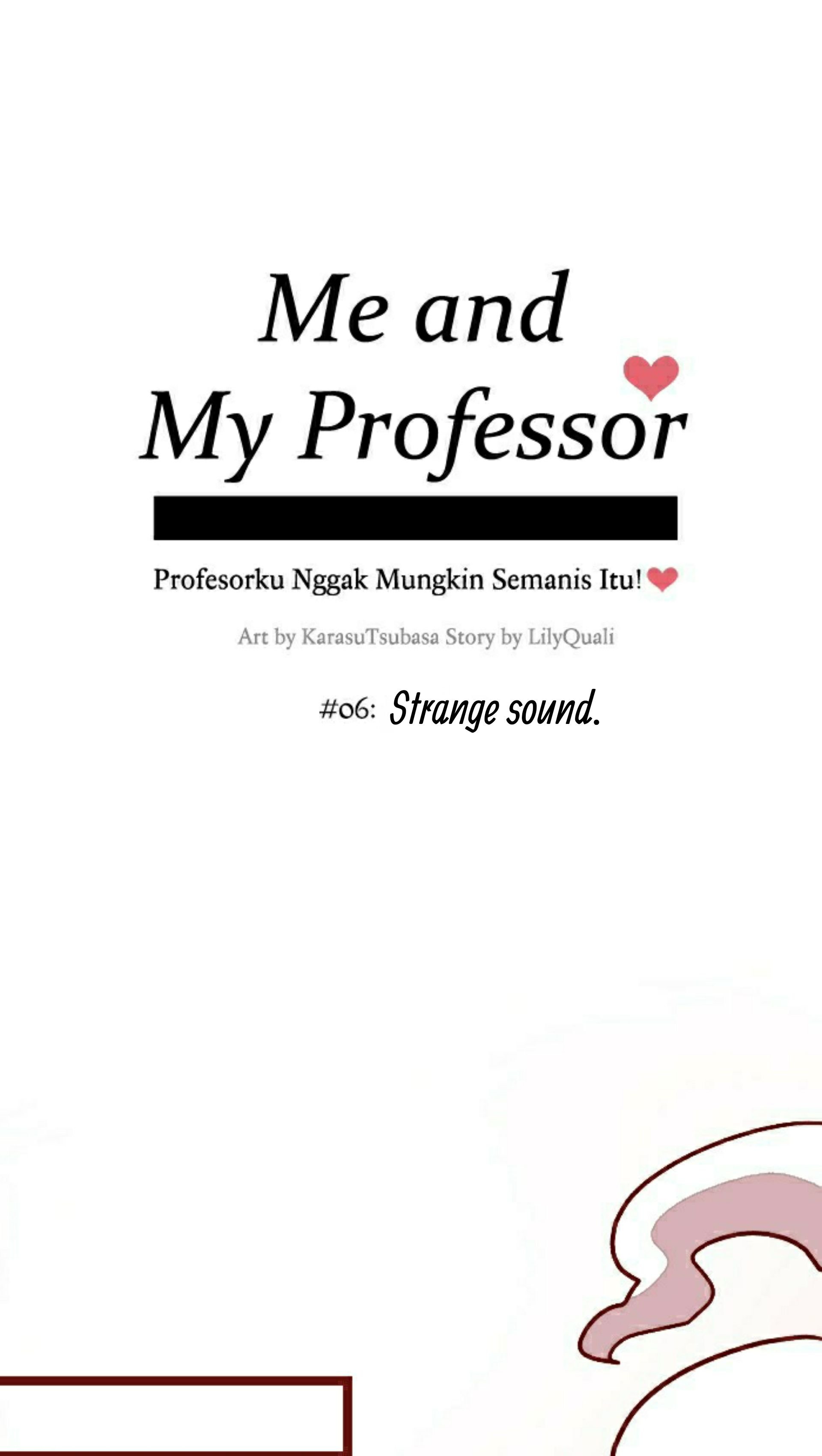 Me And My Professor - Chapter 6