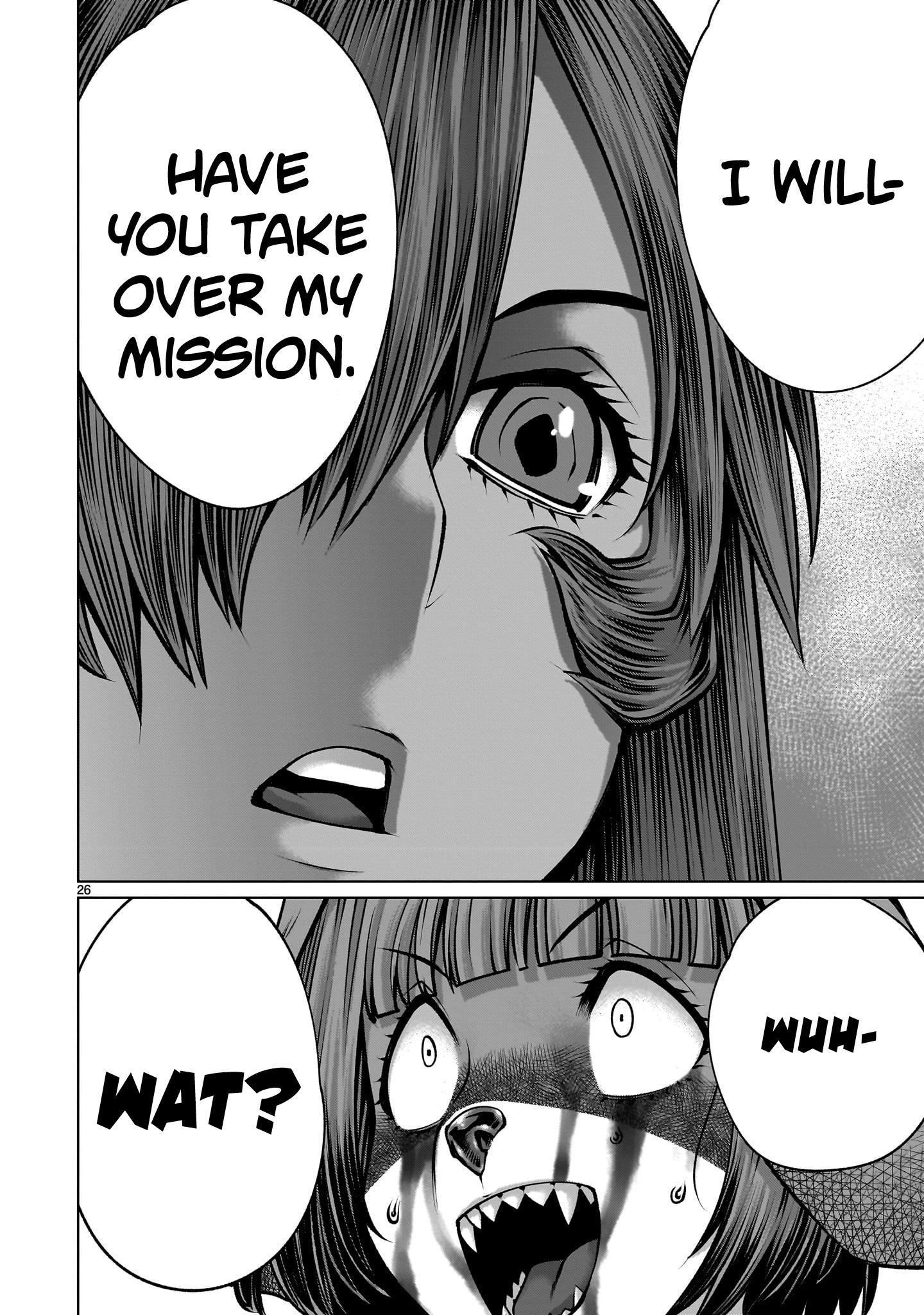 Killing Bites - Vol.23 Chapter 115: "I Will Have You Take Over My Mission"