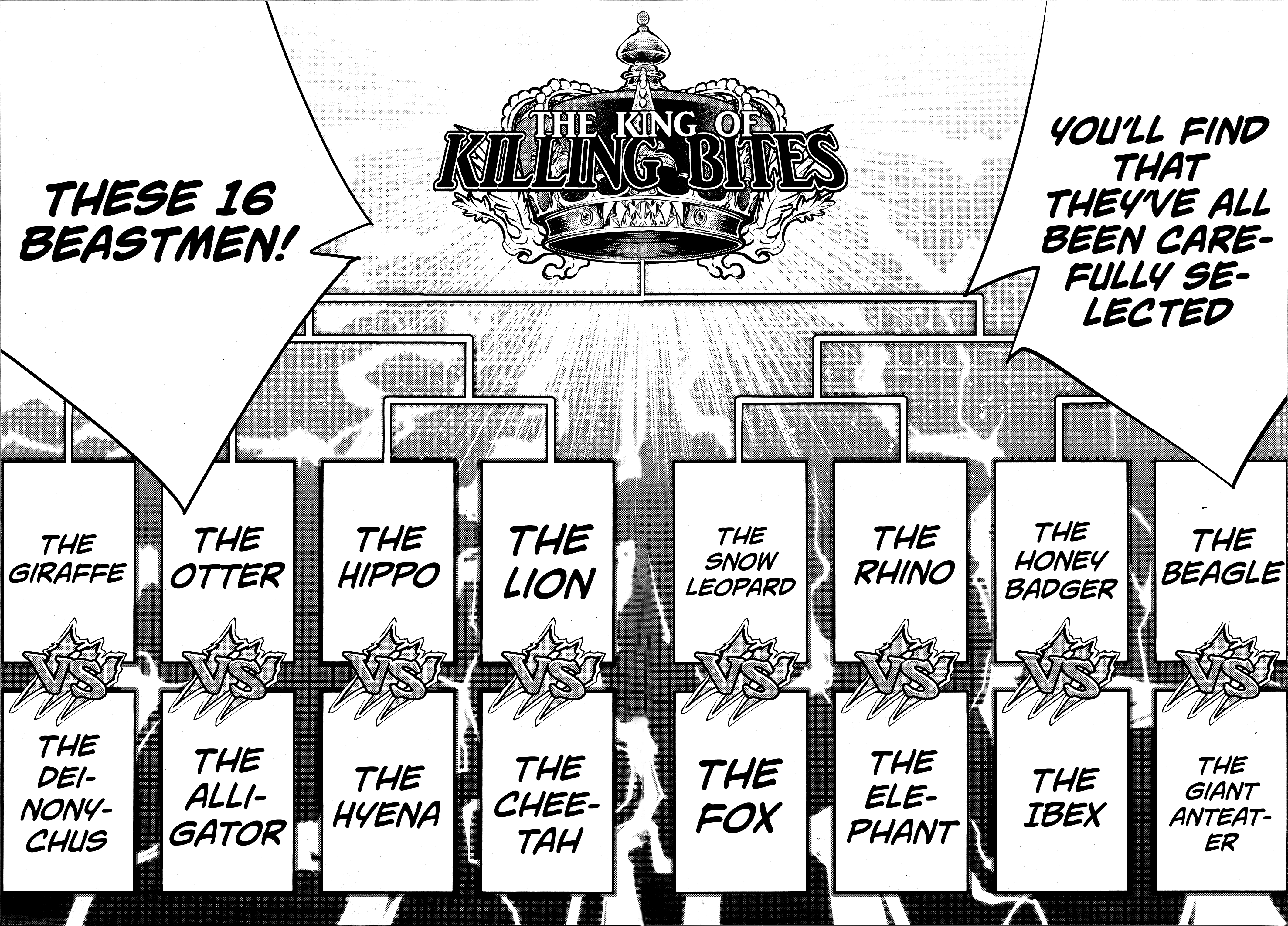 Killing Bites - Vol.16 Chapter 74: "King Of The Beasts"