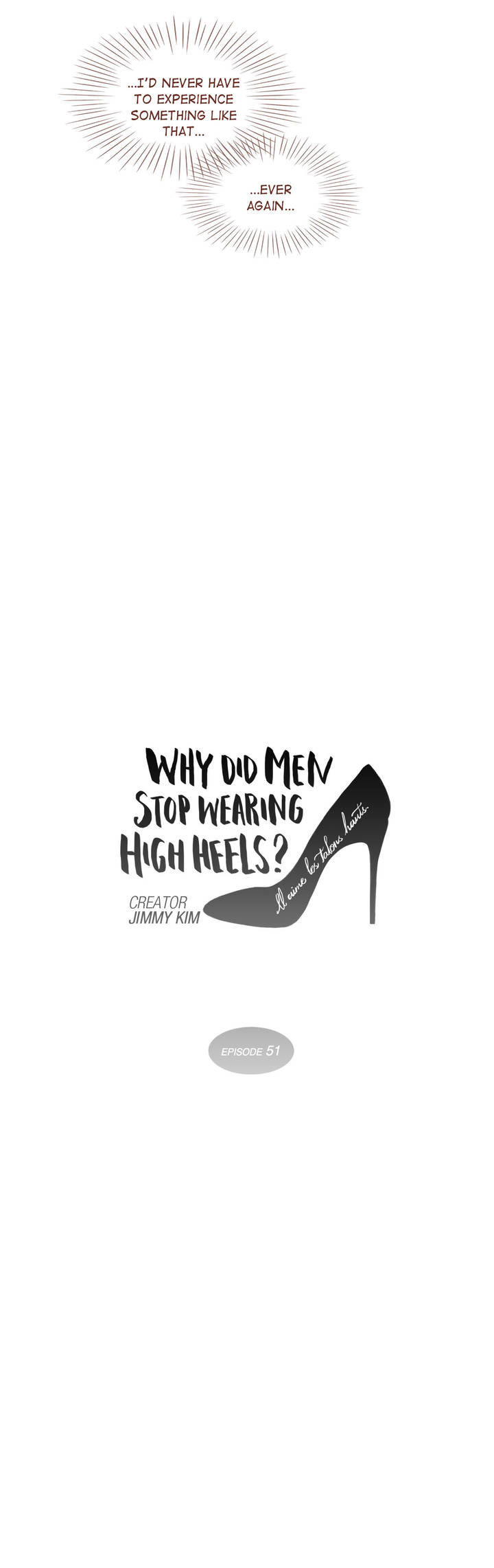 Why Did Men Stop Wearing High Heels? - Chapter 51