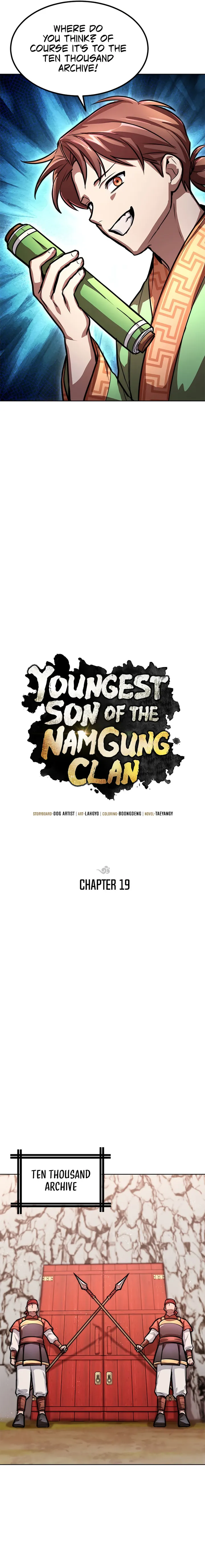 Youngest Son Of The Namgung Clan - Chapter 19