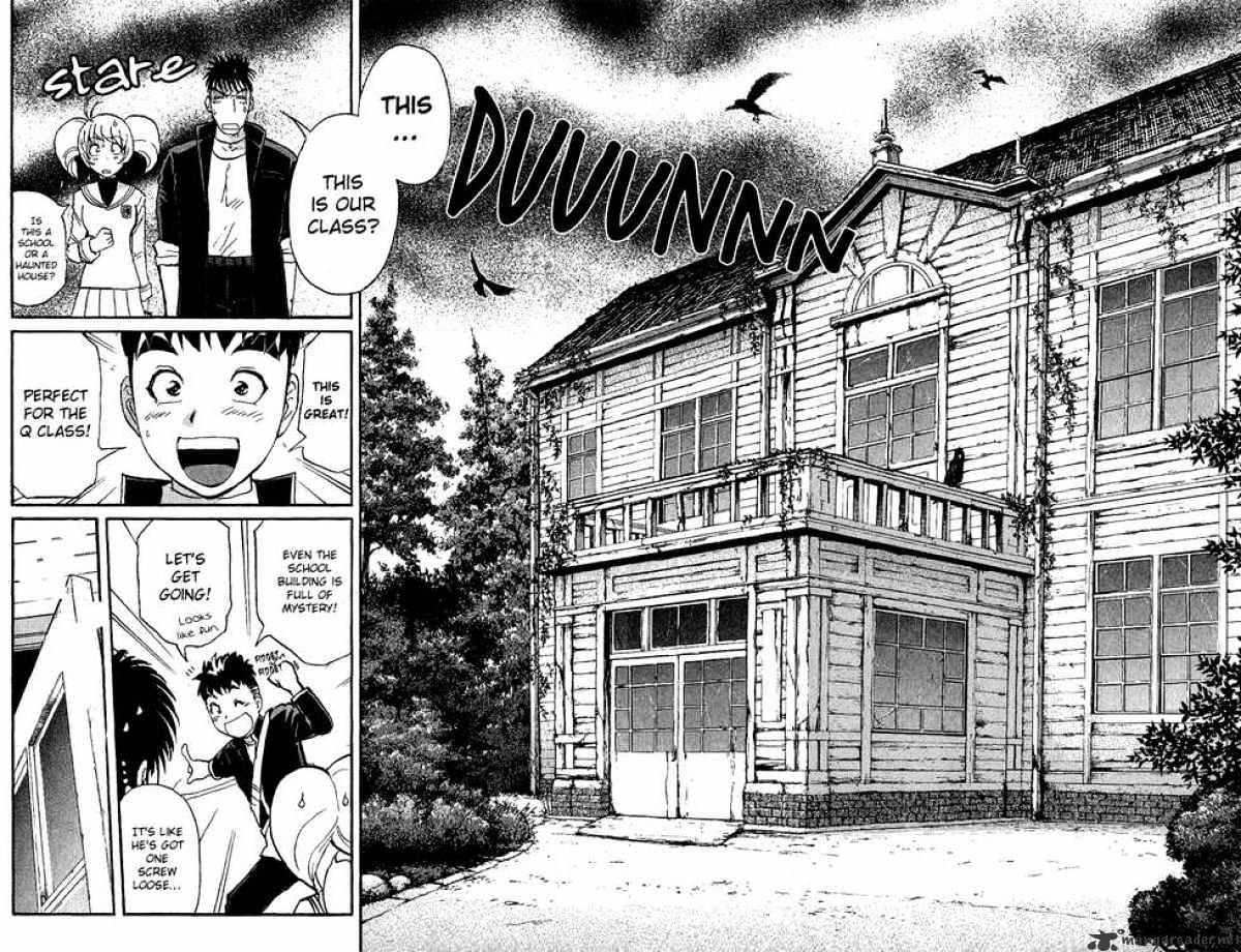 Tantei Gakuen Q - Chapter 14 : Class Begins At Detective School - Part 1