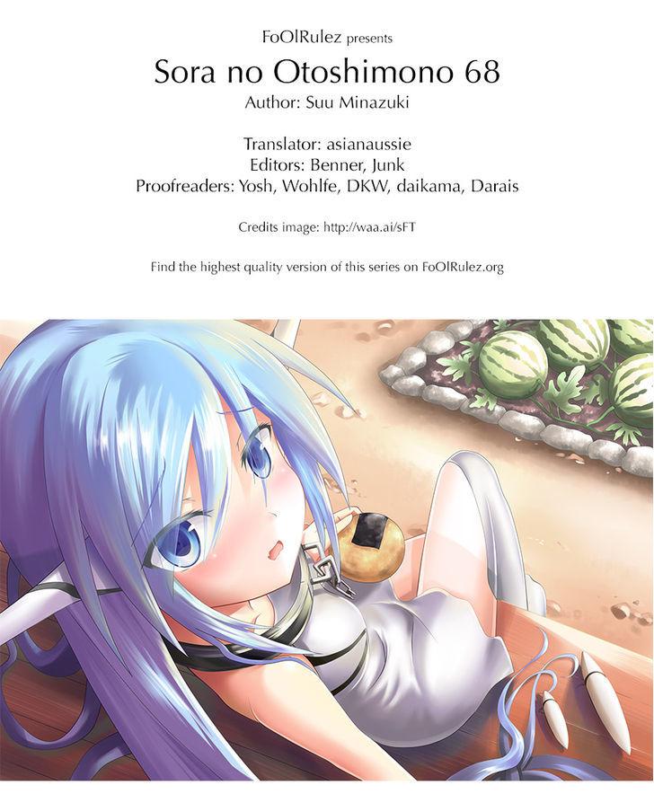 Sora No Otoshimono - Vol.17 Chapter 68 : Lost Memories!!