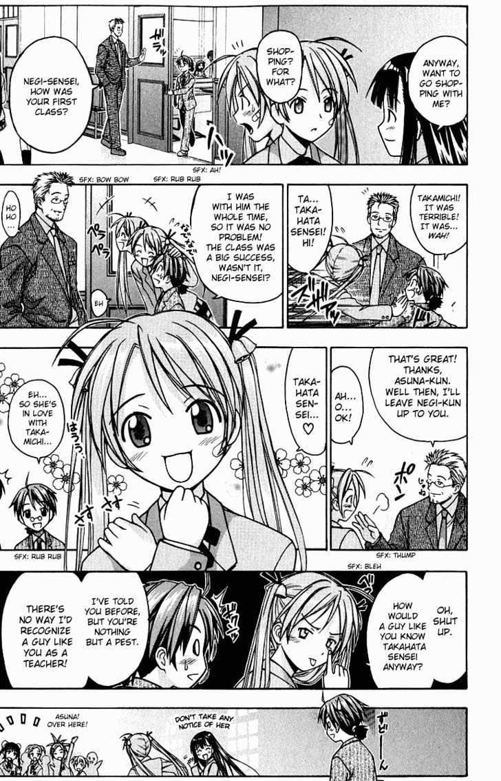 Mahou Sensei Negima! - Vol.1 Chapter 1 : The Kid Instructor Is A Magician!