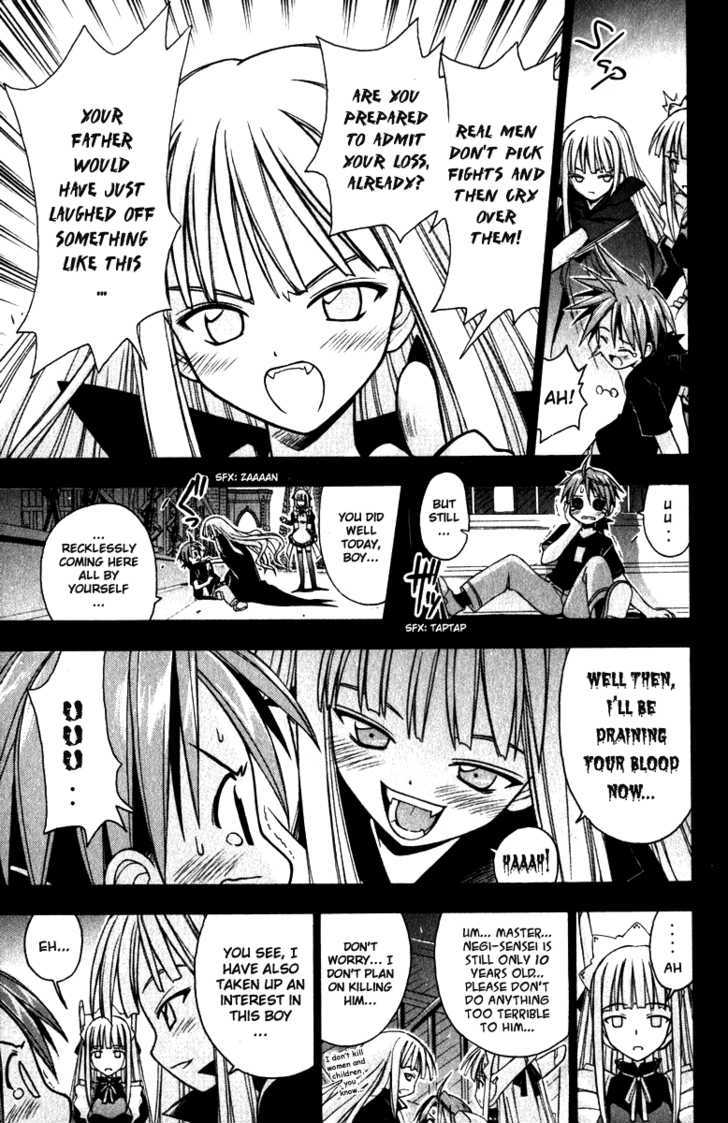 Mahou Sensei Negima! - Vol.3 Chapter 24 : The Big Game Plan For The Huge Blackout Of Academy City (Part Two...