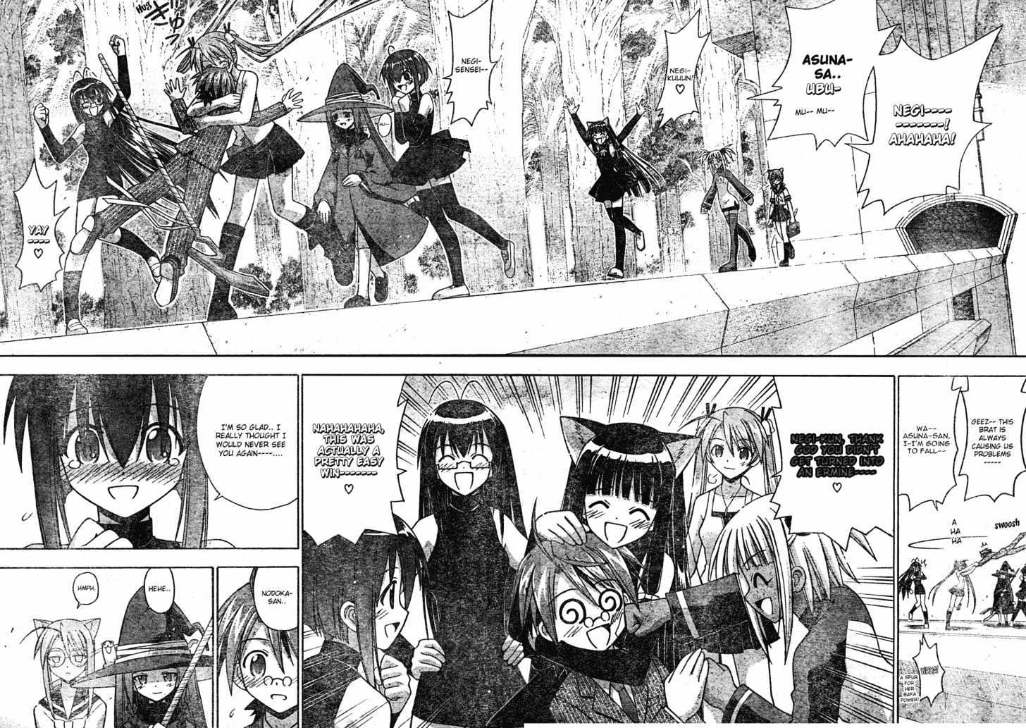 Mahou Sensei Negima! - Vol.16 Chapter 144 : Friendship! Victory! Reunion Â™¥