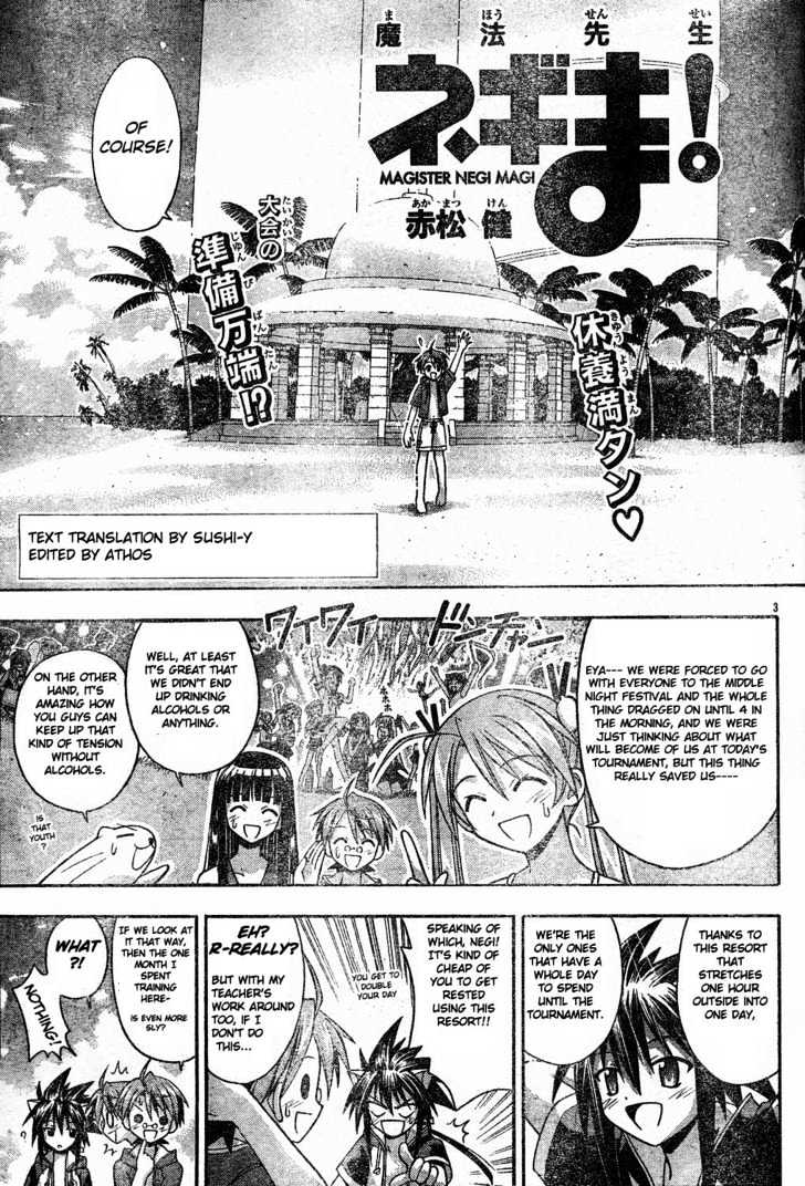 Mahou Sensei Negima! - Vol.11 Chapter 92 : Promise To A Rival