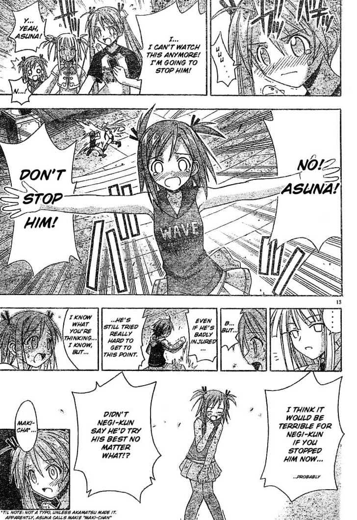 Mahou Sensei Negima! - Vol.7 Chapter 58 : Bring It Home (Part Two)