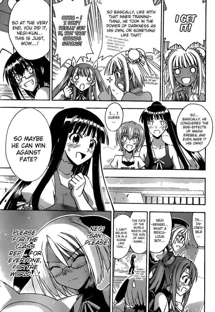 Mahou Sensei Negima! - Vol.35 Chapter 318 : Decisive Battle!!