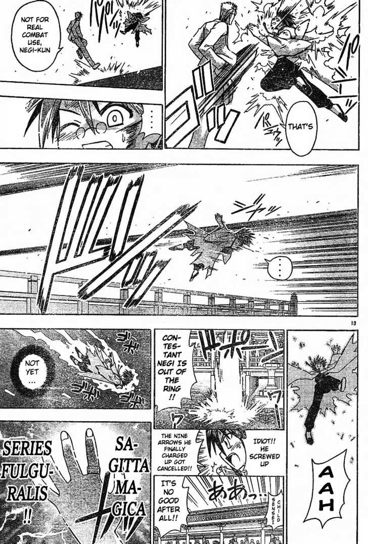 Mahou Sensei Negima! - Vol.11 Chapter 98 : Negi! Get Up!!