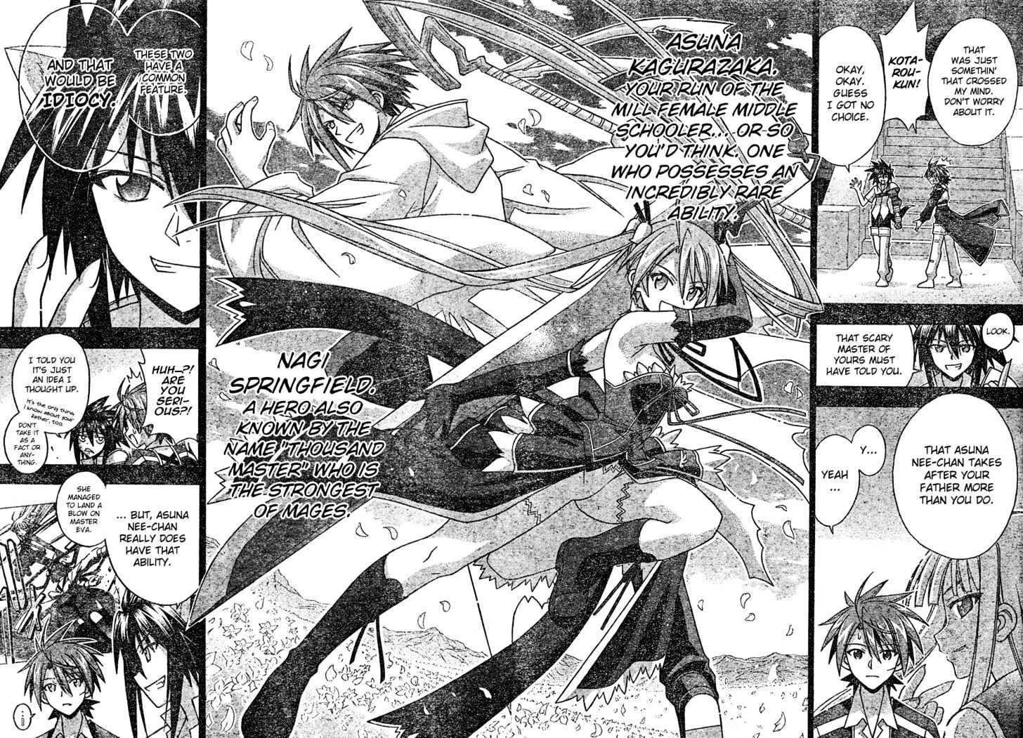 Mahou Sensei Negima! - Vol.22 Chapter 198 : Life-Threatening Showdown!!