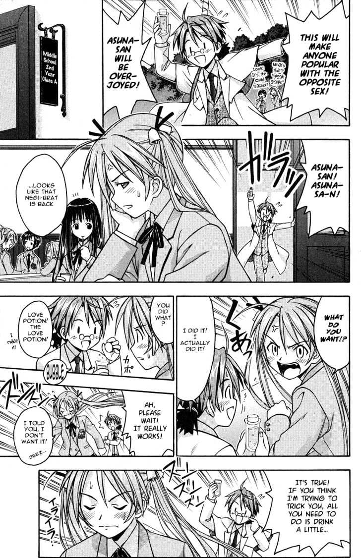 Mahou Sensei Negima! - Vol.1 Chapter 2 : Panic In The Library!?