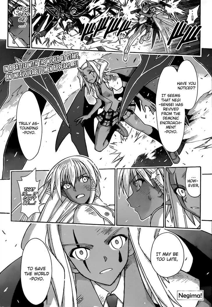 Mahou Sensei Negima! - Vol.35 Chapter 317 : Countdown To The Collapse!