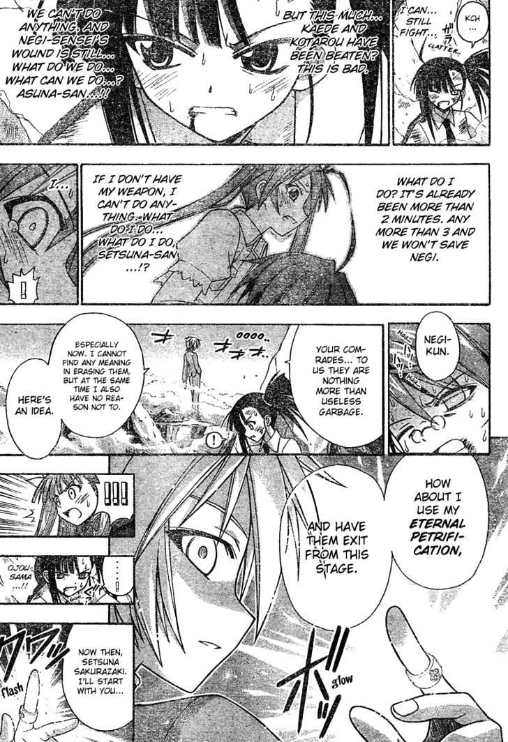 Mahou Sensei Negima! - Vol.21 Chapter 187 : Fate Causes A Catastrophe