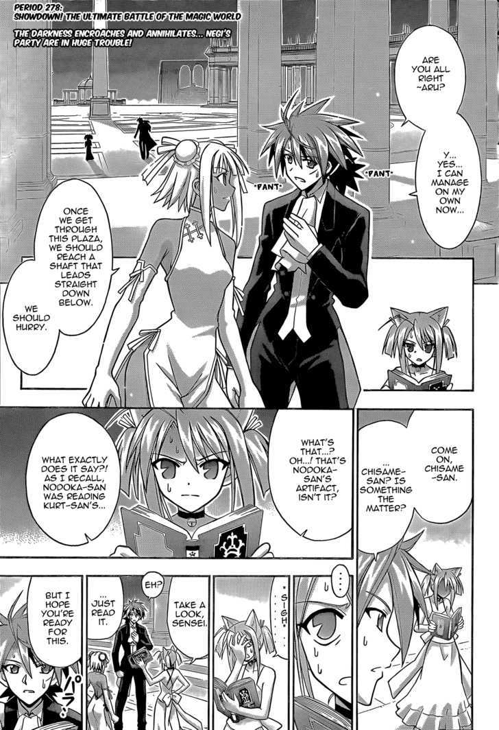 Mahou Sensei Negima! - Vol.31 Chapter 278 : Conclusion! Showdown Between The Magical World S Top Elites