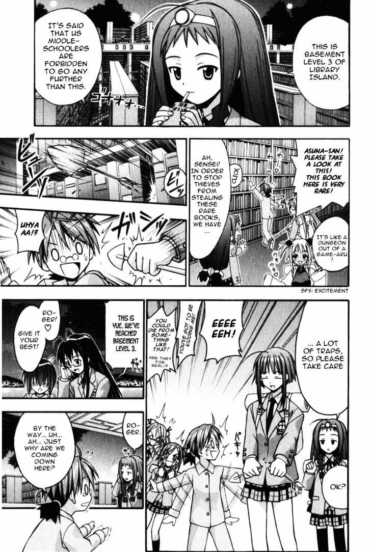 Mahou Sensei Negima! - Vol.2 Chapter 8 : The Baka Rangers And The Secret Library Island. The Big Game Plan...