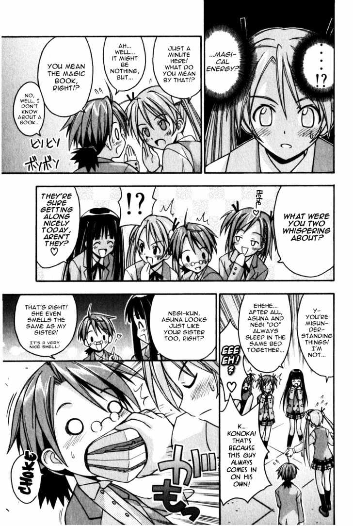 Mahou Sensei Negima! - Vol.2 Chapter 8 : The Baka Rangers And The Secret Library Island. The Big Game Plan...