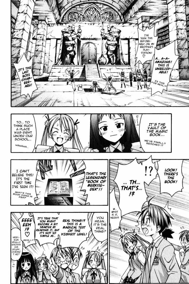 Mahou Sensei Negima! - Vol.2 Chapter 8 : The Baka Rangers And The Secret Library Island. The Big Game Plan...