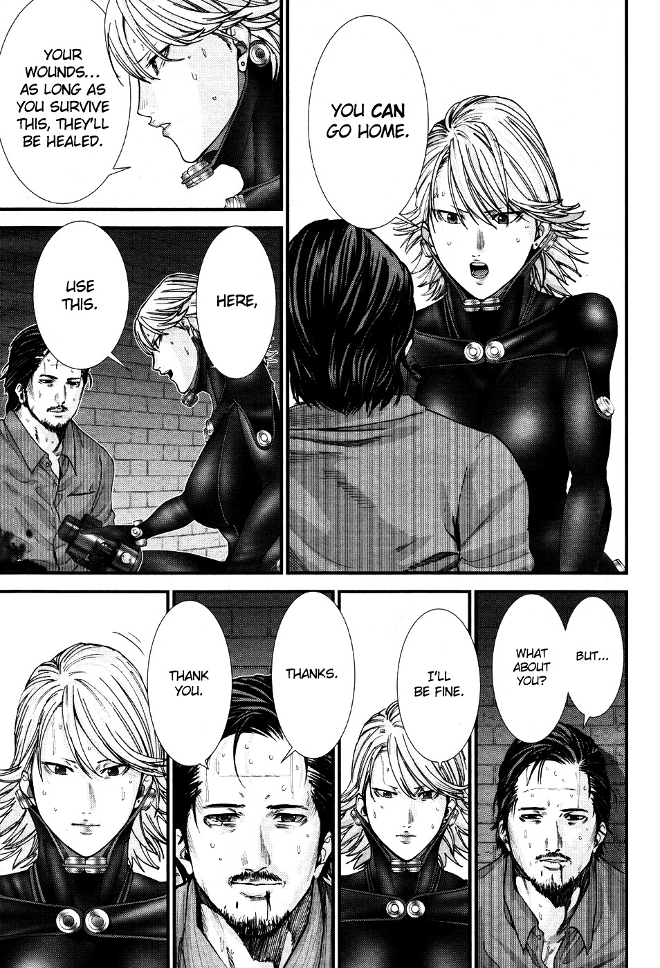 Gantz:g - Chapter 15 : Finish Line And Verge Of Death