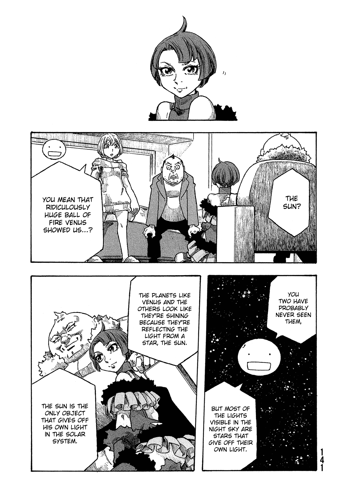 Madowanai Hoshi - Chapter 27: Sun