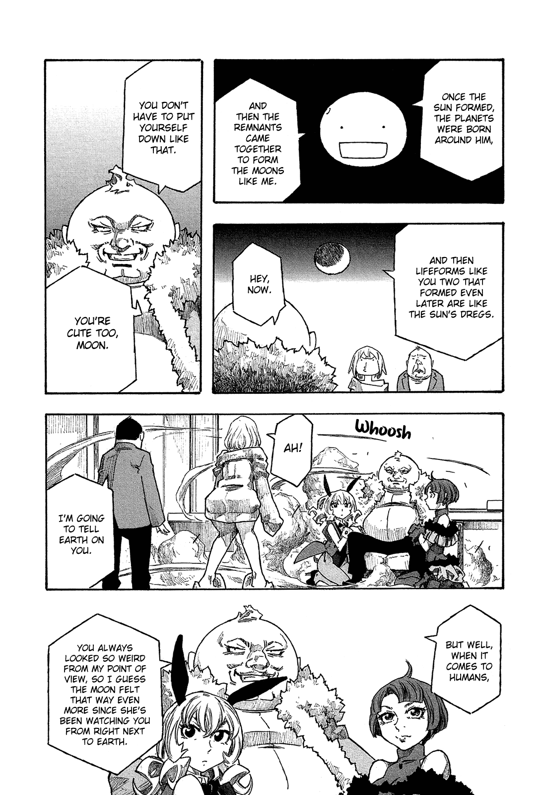 Madowanai Hoshi - Chapter 27: Sun